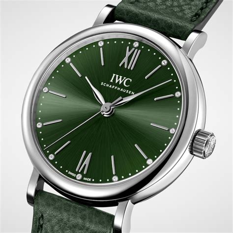 iwc grünes zifferblatt